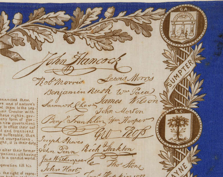 Declaration of Independence with Text and Reproduced Signatures 2