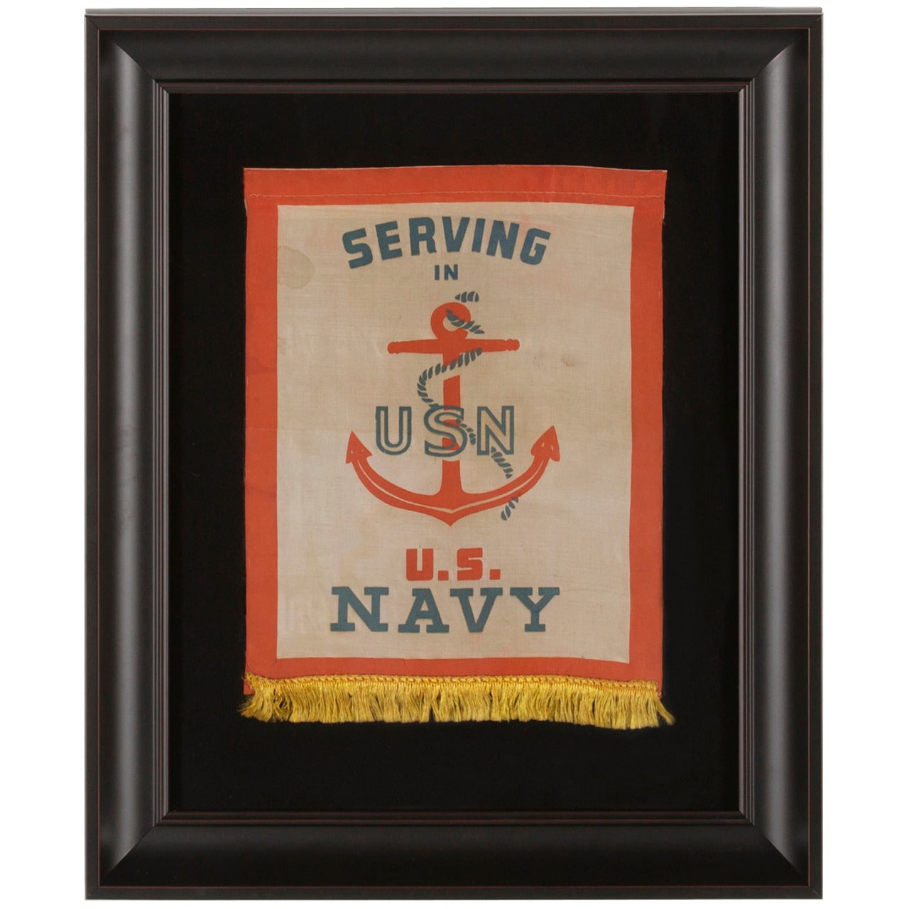 WWII Son-in-Service Banner for U.S. Navyman