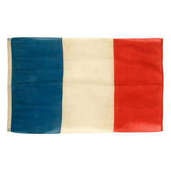 Vintage The Bleu, Blanc & Rogue: A French National Flag Of The WWi-WWII Era