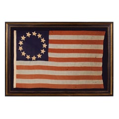 The Earliest Known Betsy Ross Pattern 13 Star Flag