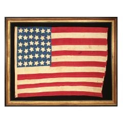 36 Stars, Civil War Era, 1864-1867, Nevada Statehood