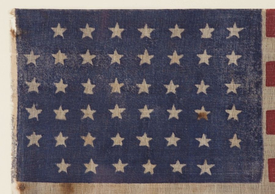 American 45 STARS, 1896-1907, UTAH STATEHOOD