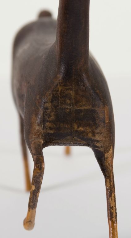 American Masterpiece Folk Carving Of A Horse, Last Quarter 19th Century: