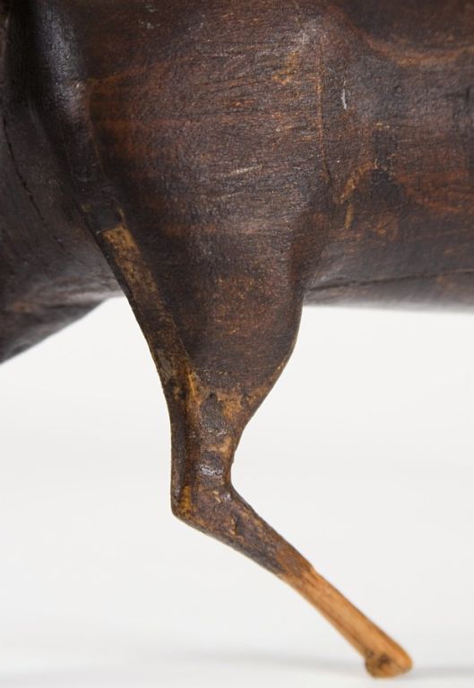 Masterpiece Folk Carving Of A Horse, Last Quarter 19th Century: 1