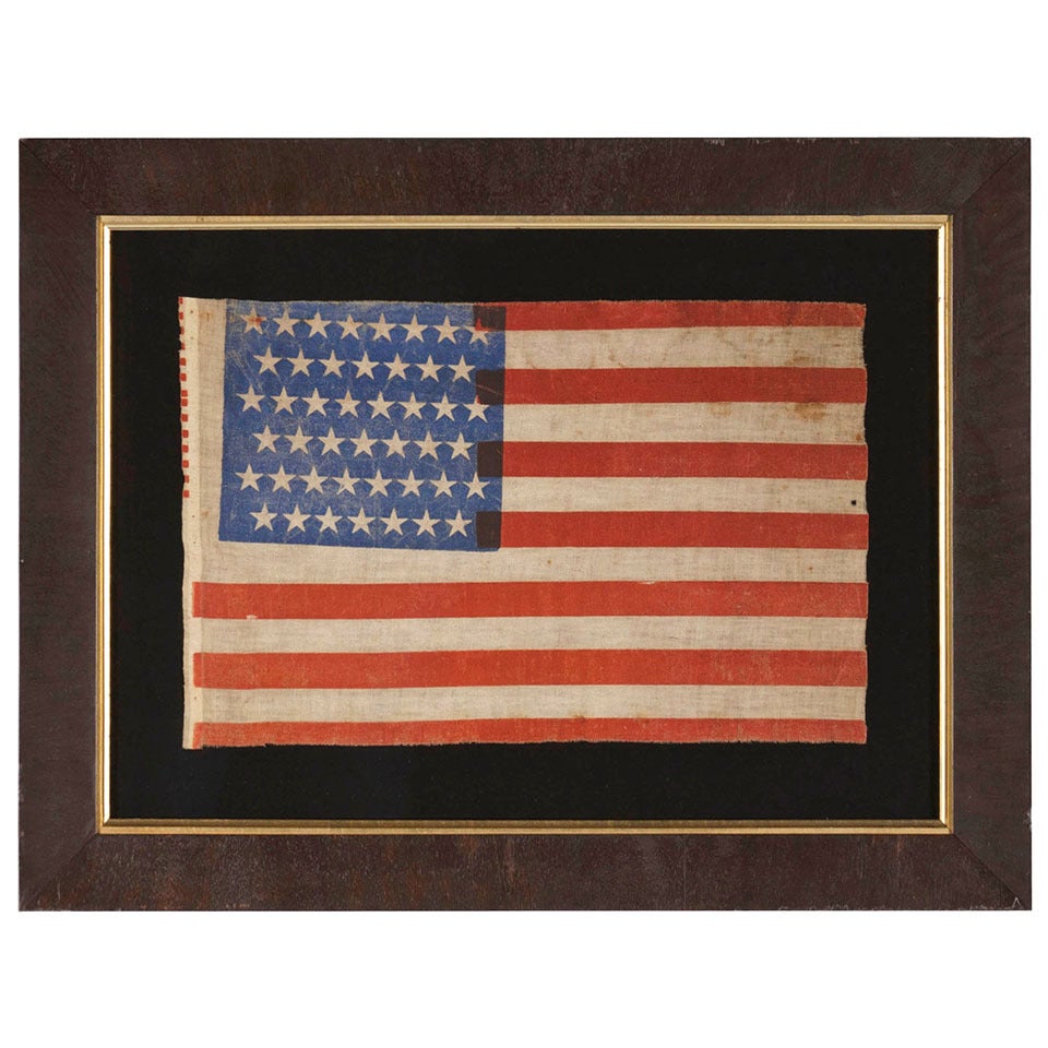 45 Star American Parade Flag With Interesting Features
