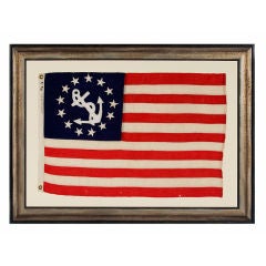 Antique 13 Star Private Yacht Flag