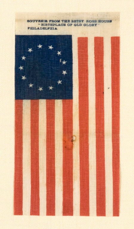 13 Stars In The Betsy Ross Wreath Configuration