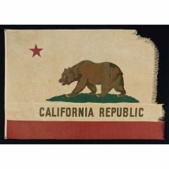 Vintage California State Flag