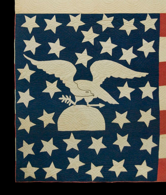 american flag during civil war
