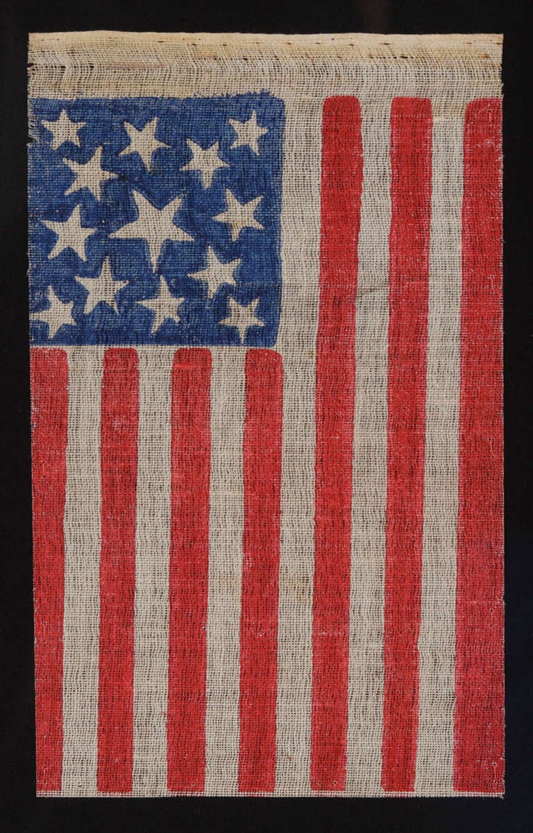 13 Stars, 1861-1876 (Civil War-Centennial), Medallion Pattern Flag