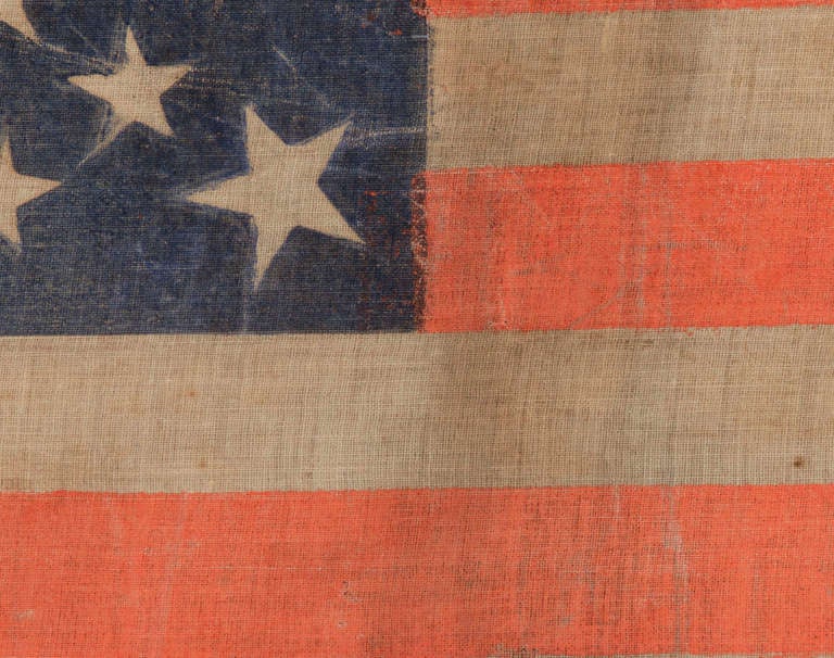 19th Century 30 Star, Pre-Civil War, Medallion Configuration Flag
