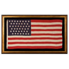 Antique Forty-Four Star Flag, Arranged in a Zigzaging Offset Rows