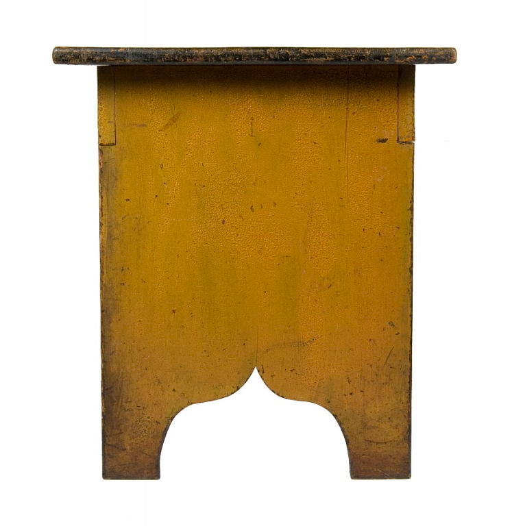 Mustard Yellow Water Bench With Great Color