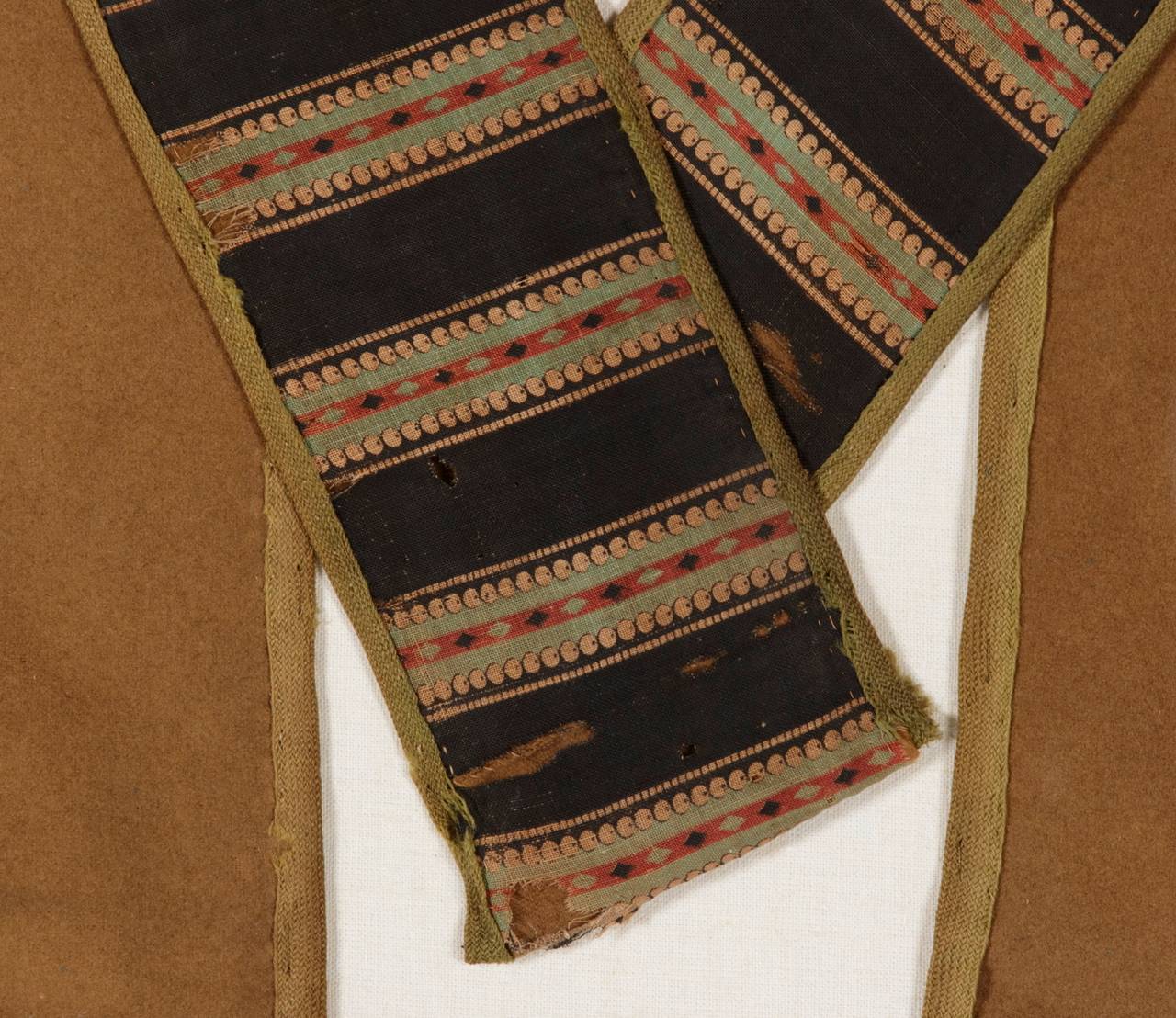Chippewa or Winnebago, Native American, Beaded, Bandolier Bag, circa 1880 In Good Condition In York County, PA