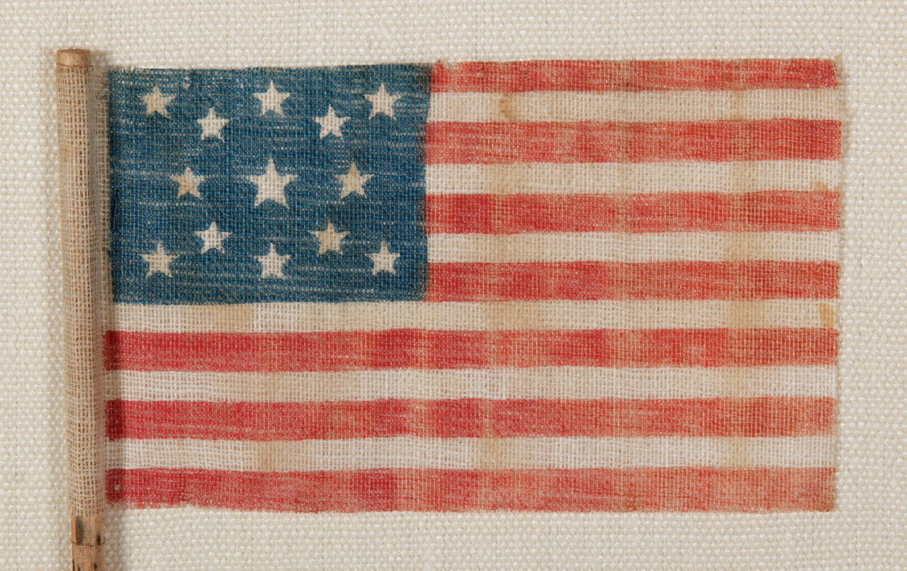 American 13 Star Medallion Pattern Parade Flag