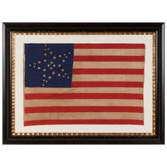 34 Star Flag  Arranged In The "Great Star" or "Great Luminary" Pattern