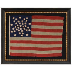 37 Star Flag in a Whimsical Representation of the "Great Star" Pattern 12