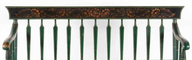 Diminutive Settee In Kelly Green Paint 3