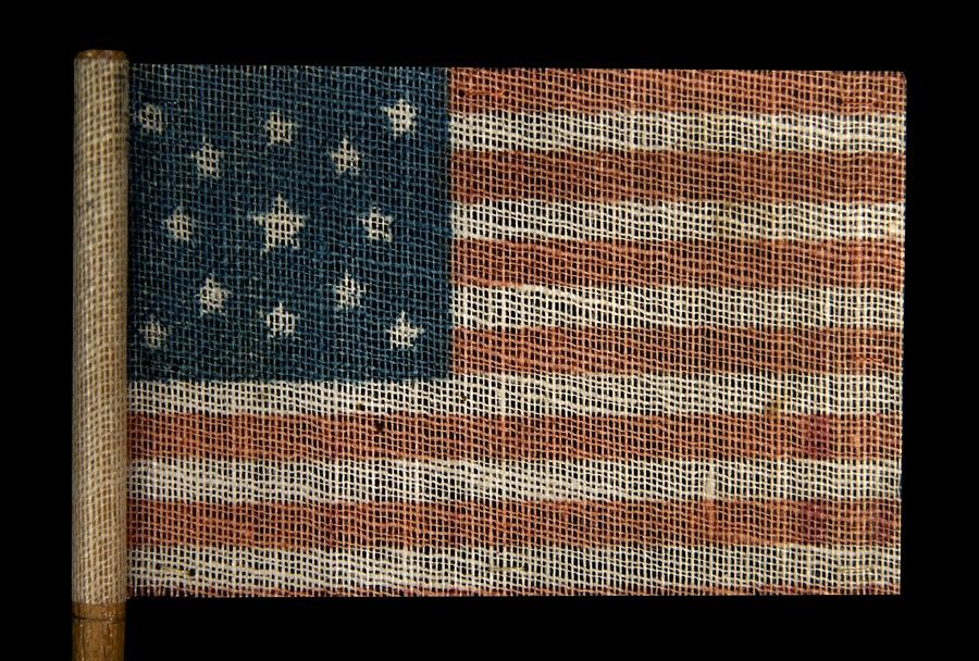 13 Stars, Medallion Pattern, 1876 Centennial Celebration: