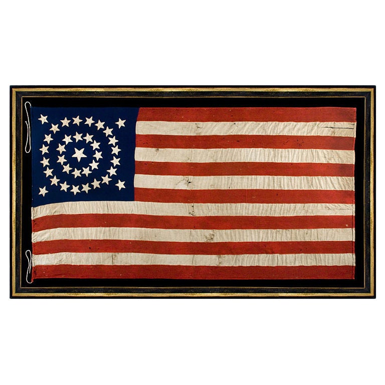 36 Stars In A Medallion Configuration