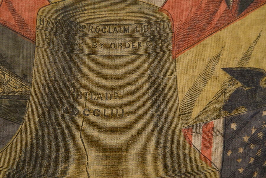 Patriotic 1876 Centennial Banner With An Eagle 2