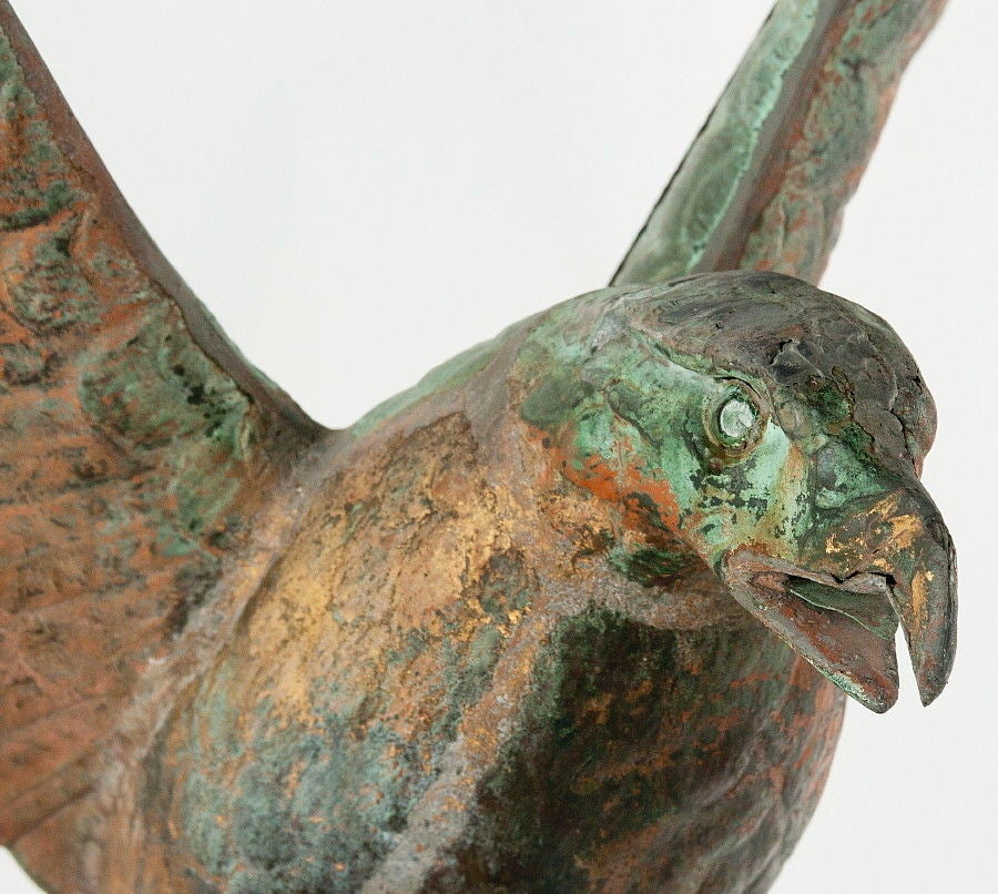 American Large Eagle Weathervane, A Particularly Early Example, 1850-80