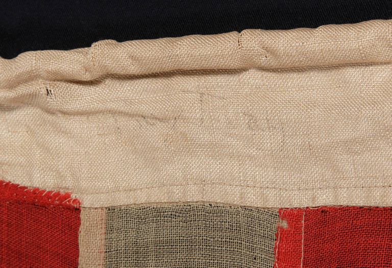 Thirteen Huge Stars on a Strikingly Graphic Flag of the Civil War Era 2
