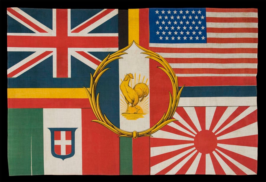 ww1 allies flags