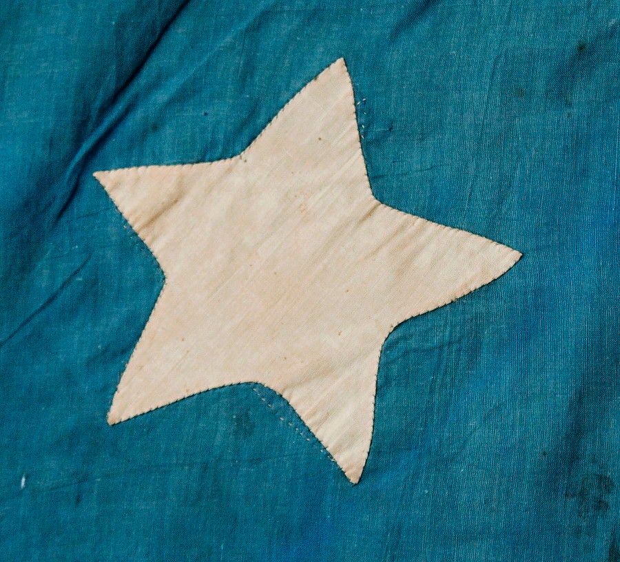 19th Century 13 Star Flag In The 3rd Maryland Pattern