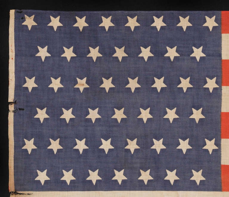 45 Upside-Down Stars, 1896-1907, Utah Statehood Flag