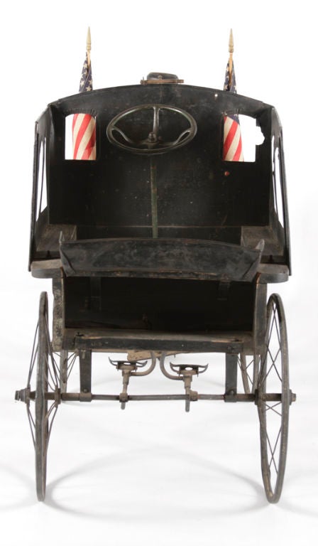 Folk Art Fantastic American Locomotive Pedal Vehicle