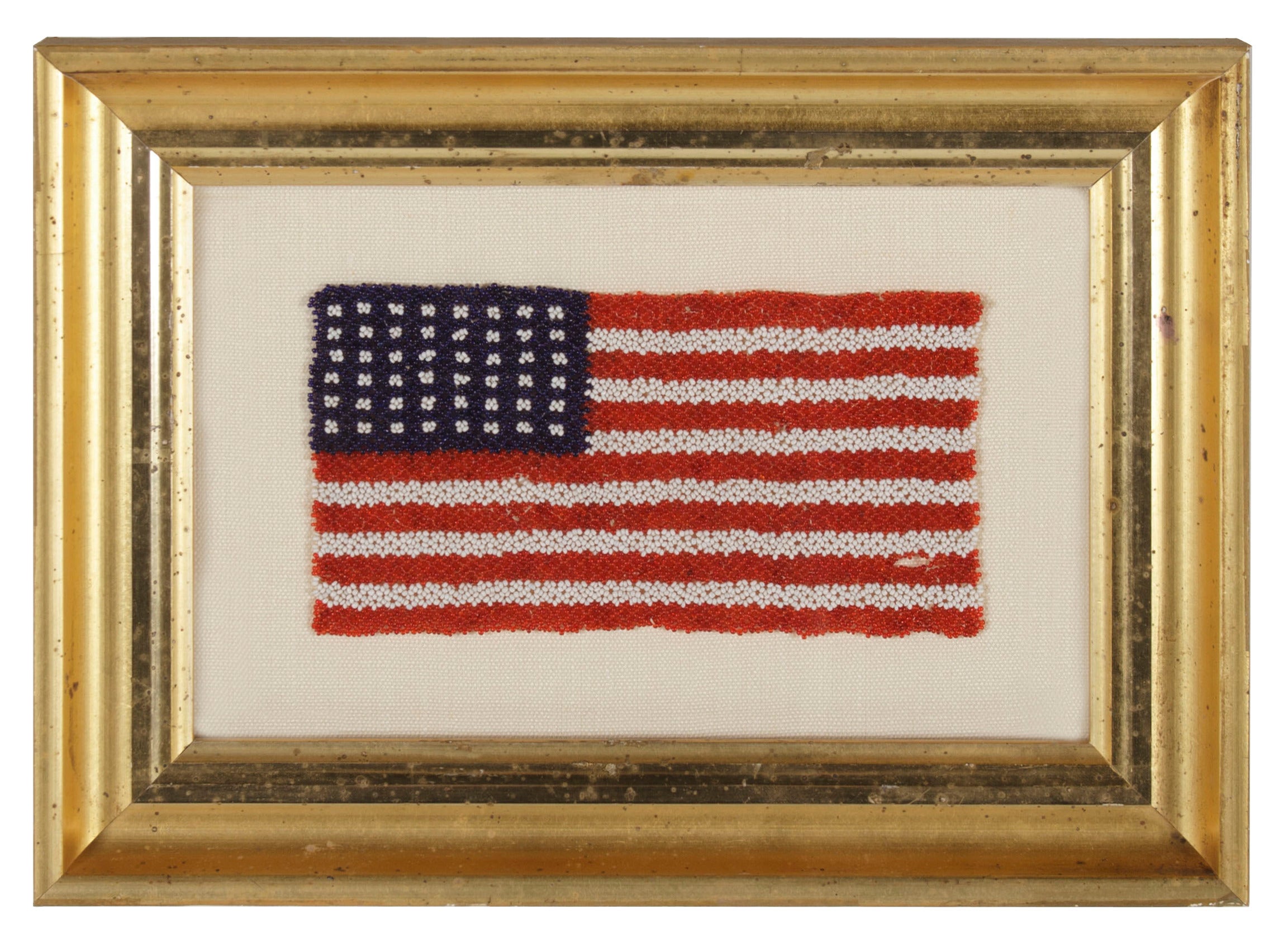 48 Star Beadwork American Flag