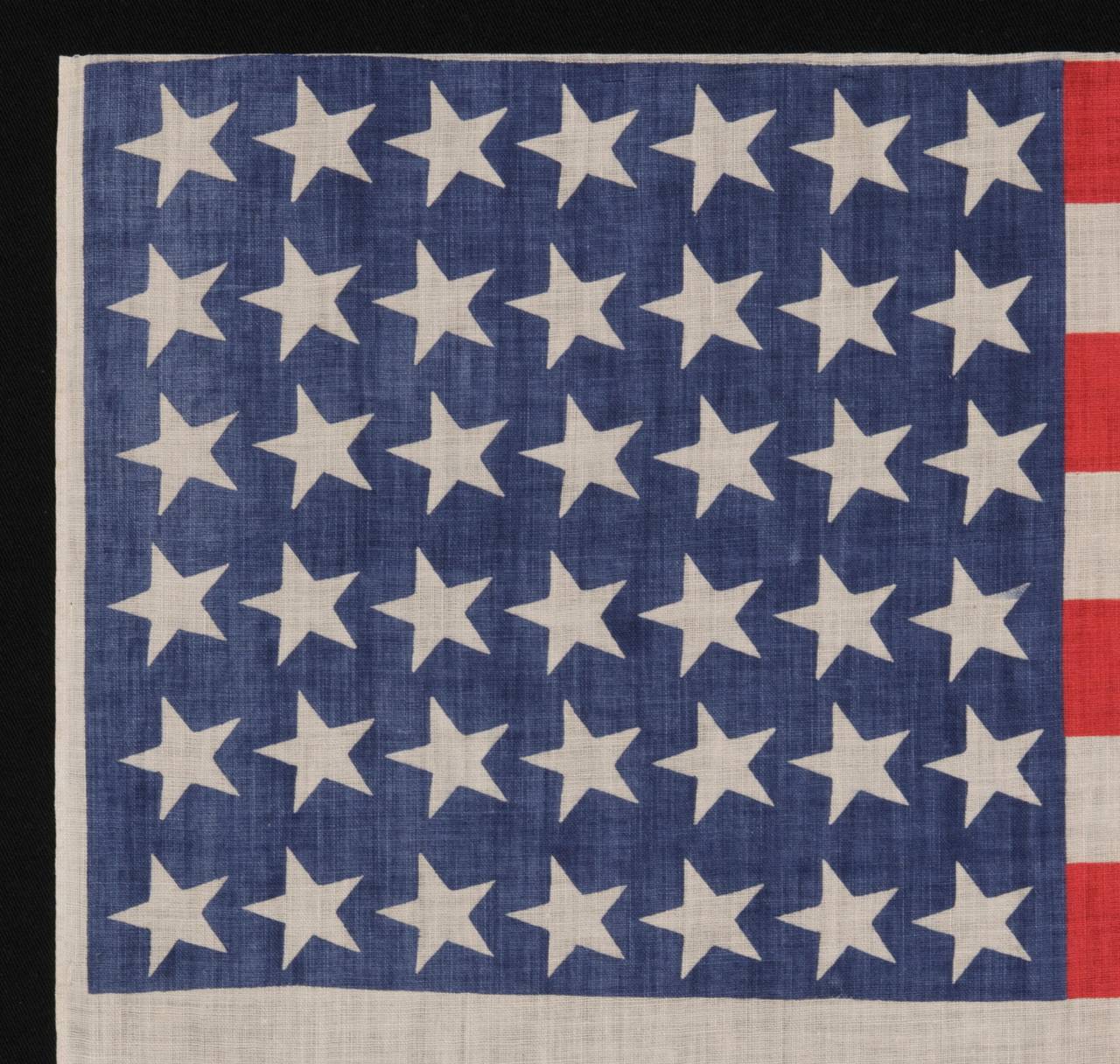 42 Star Flag with Canted Stars In Good Condition In York County, PA