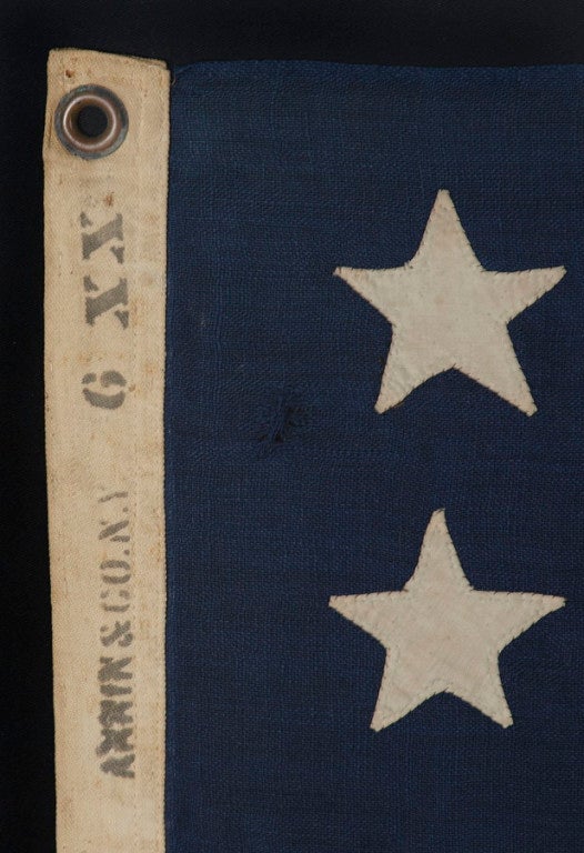 NYC-Made 38 Star American Flag with Hand-Sewn Stars 2