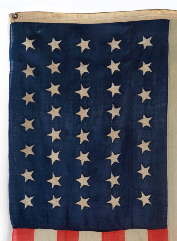 NYC-Made 38 Star American Flag with Hand-Sewn Stars 4