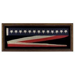 13 Star U.S. Navy Commissioning Pennant