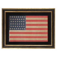 44 Star Flag With Tilting Stars In An Hourglass Formation