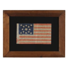 Antique 13 Stars, Civil War - Centennial Era (1861-65 Or 1876) Flag