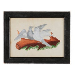 Painting Of A Pair Of Doves