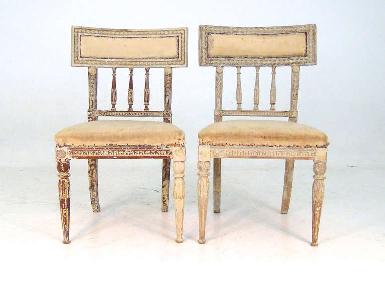 Pair of Gustavian Chairs