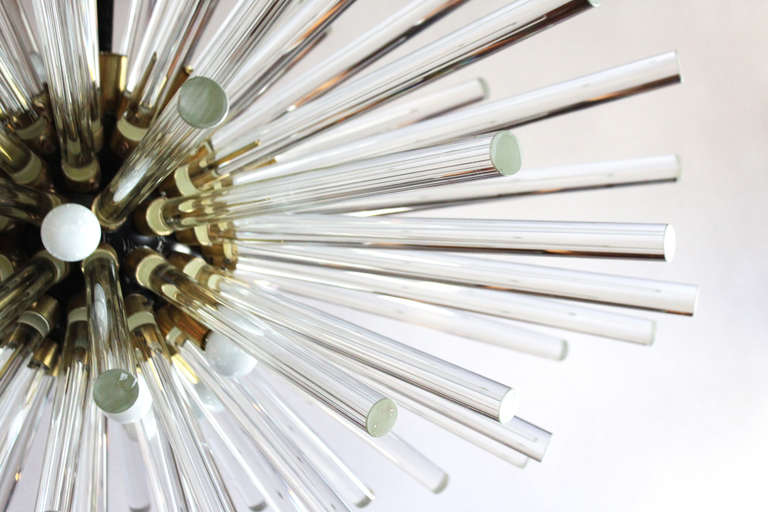 Mid-20th Century Italian Glass Rod Sputnik