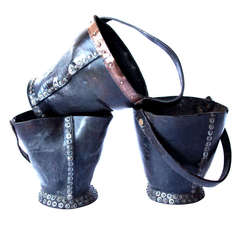 Boiled Leather Buckets
