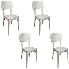 Gaston Viort Aluminum Chairs