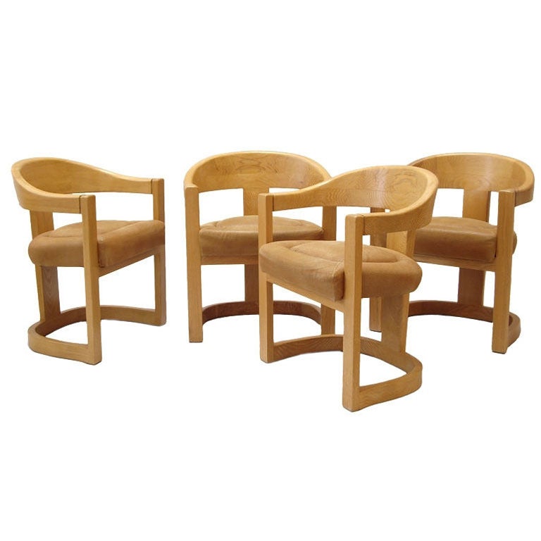 Karl Springer Onassis Chairs For Sale