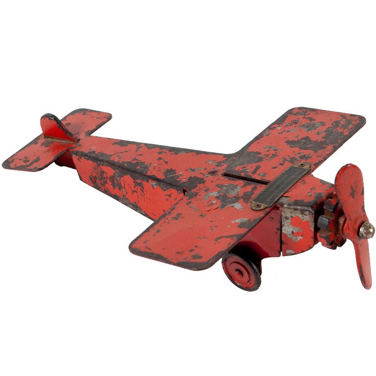 Spirit of St. Louis Model Plane Money Bank
