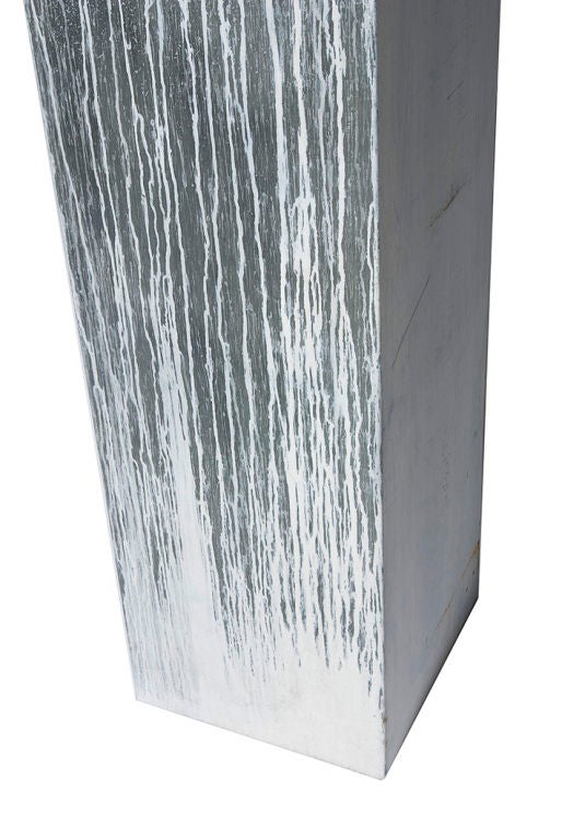 Pair of Decorative Metal Pillars