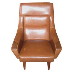 Lou Hodges Leather Chair