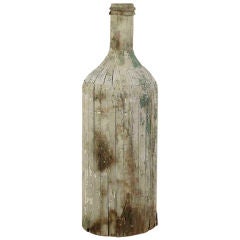 Large Free Standing Bottle Shaped Storage Cabinet