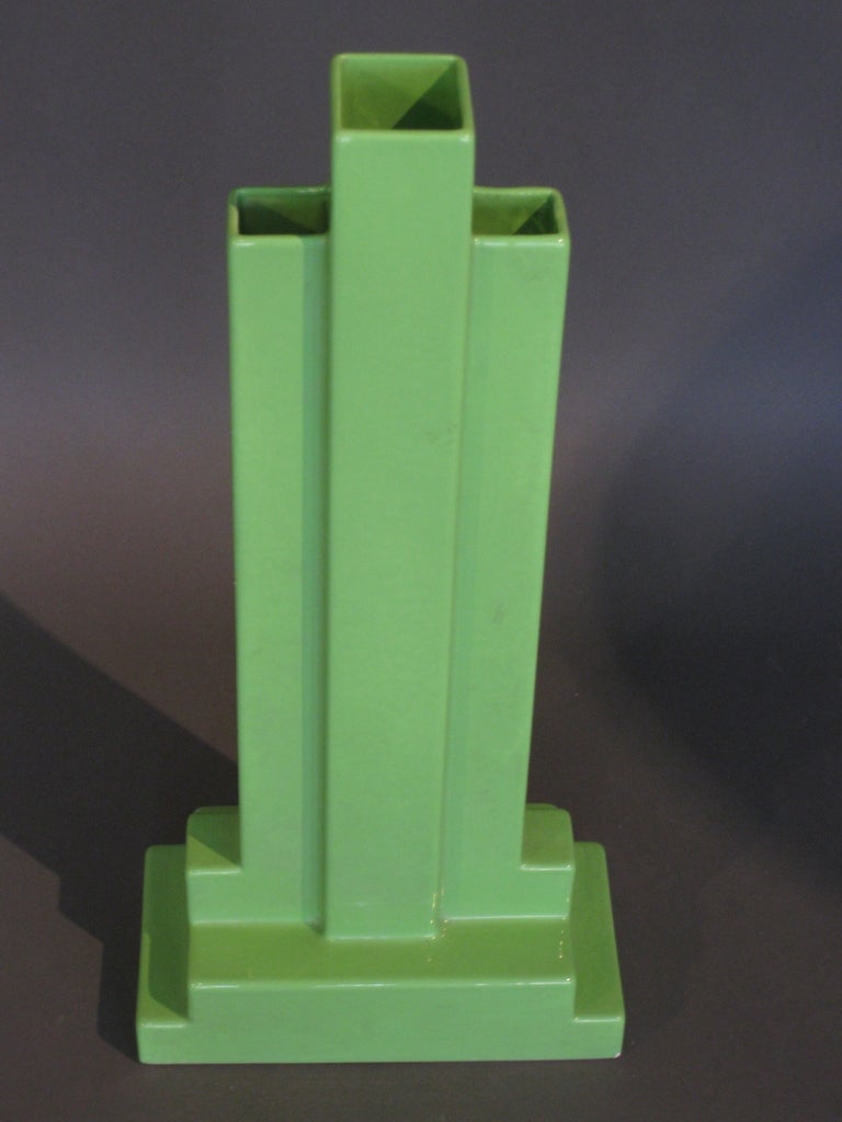 Italian Ettore Sottsass Yantra Y15 Ceramic Vase 1969