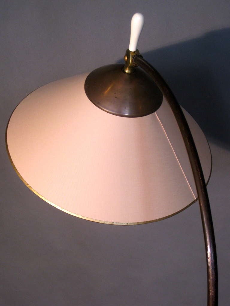 American Russel Wright Adjustable Floor Lamp